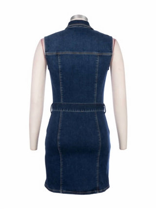Kut From The Kloth - Della Sleeveless Dress W/ Belt Tie