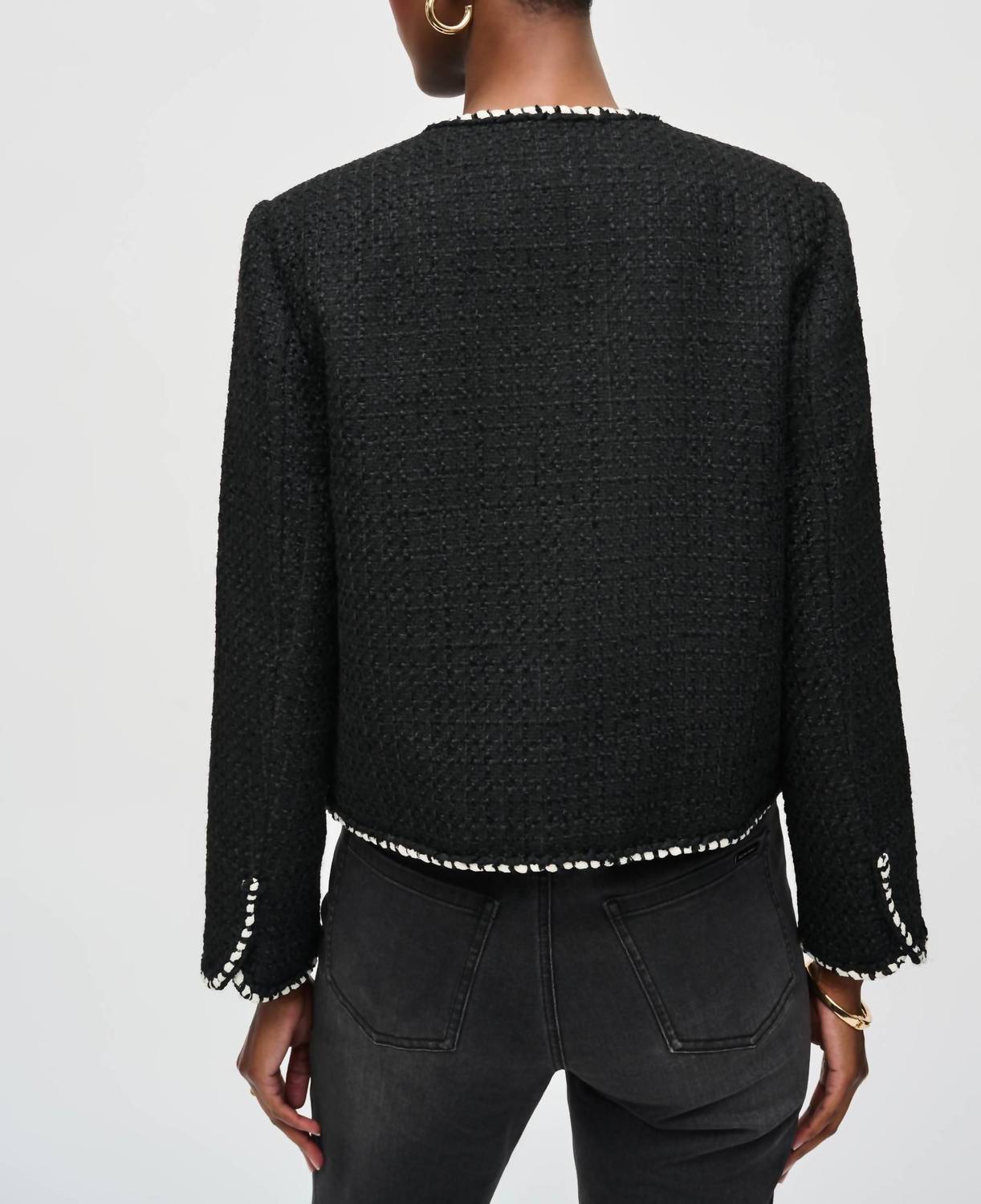 Joseph Ribkoff - Boucle Contrast Jacket