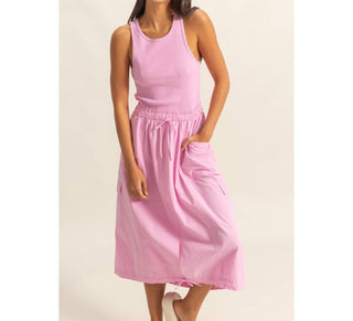 Hyfve - Sleeveless Cargo Midi Dress