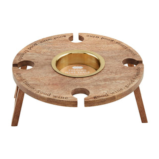 Mudpie - Folding Wine Tray