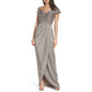 La Femme - Women's Surplice Off The Shoulder Gown