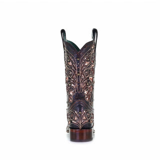 Corral - Women's Embroidered With Studs Honey Square Toe Boots