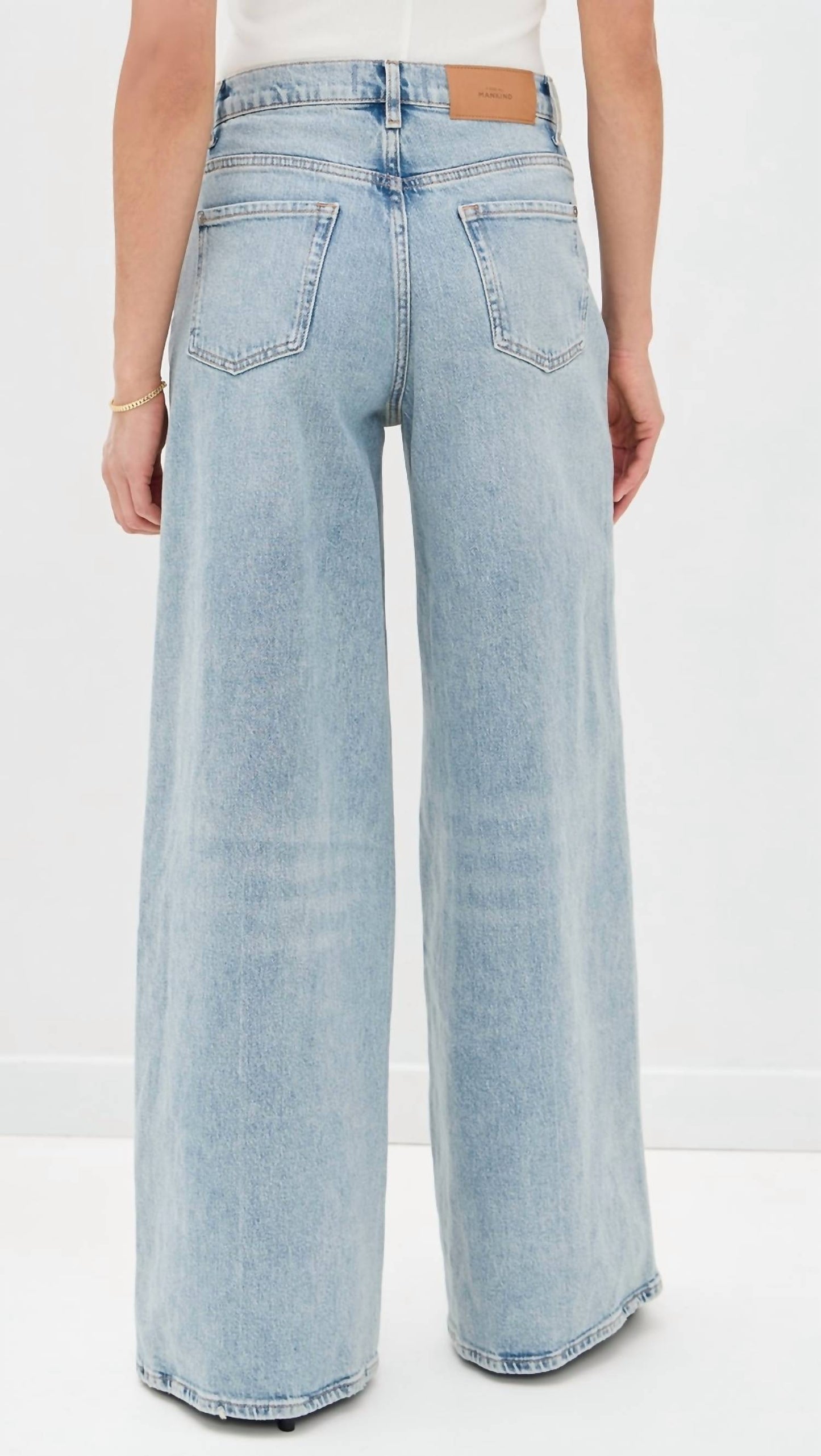 7 For All Mankind - Marie Wide Leg Jeans
