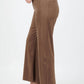 Lysse - Women's Vionette Vegan Suede Wide Leg Trousers