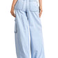 Elan - WIDE LEG CHAMBRAY PANTS