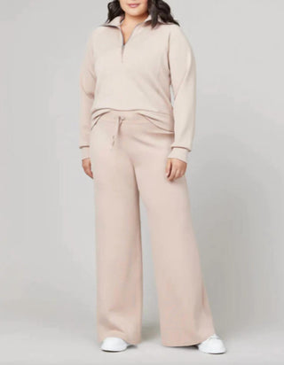 Spanx - Air Essentials Half Zip Lunar