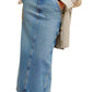 Free People - Francisco Denim Maxi Skirt