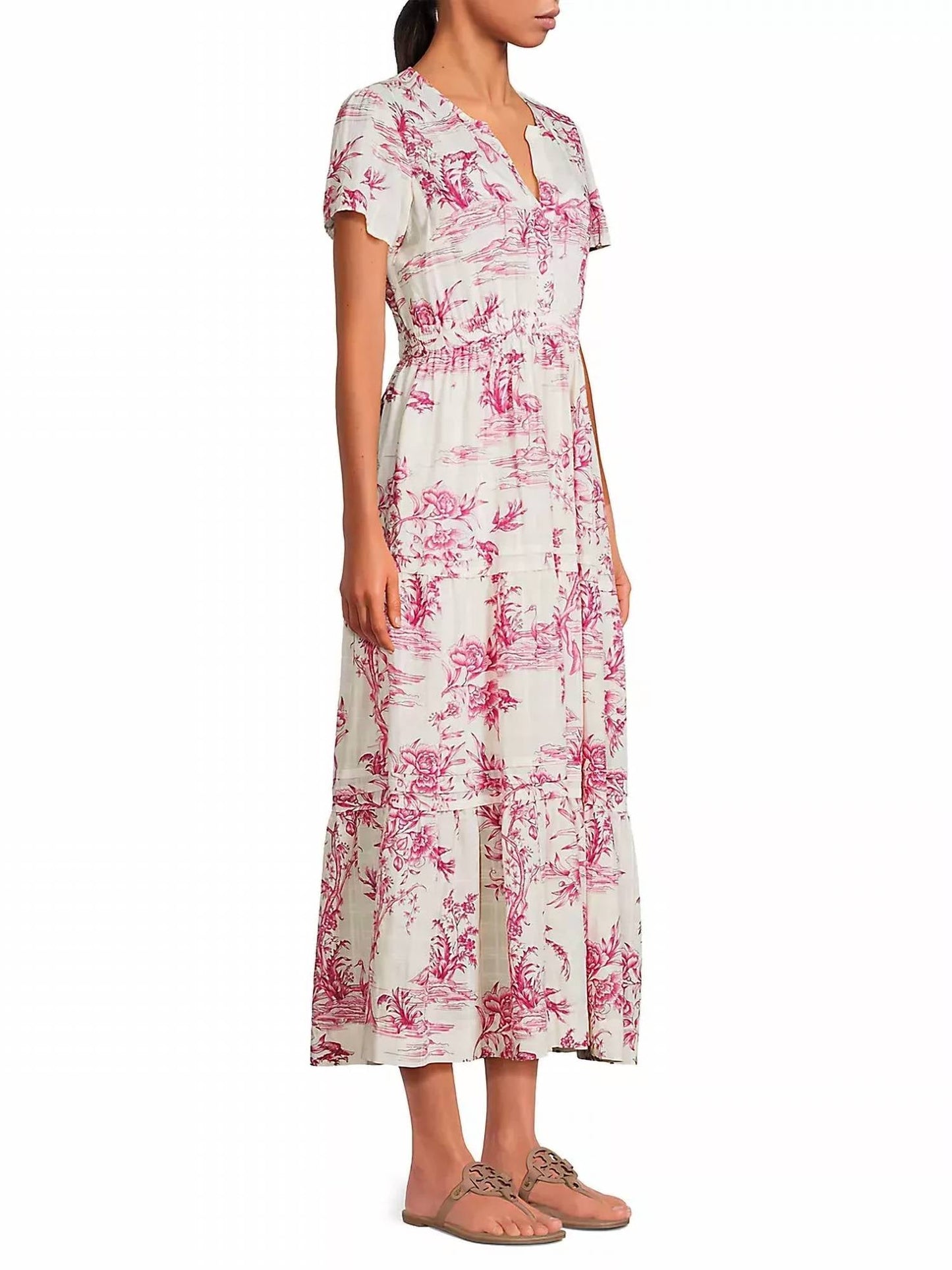 Johnny Was - Pintuck Tiered Dress