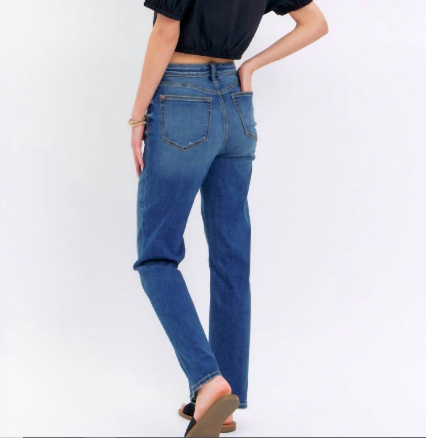 Judy Blue - Women's High Rise Straight Leg Jeans