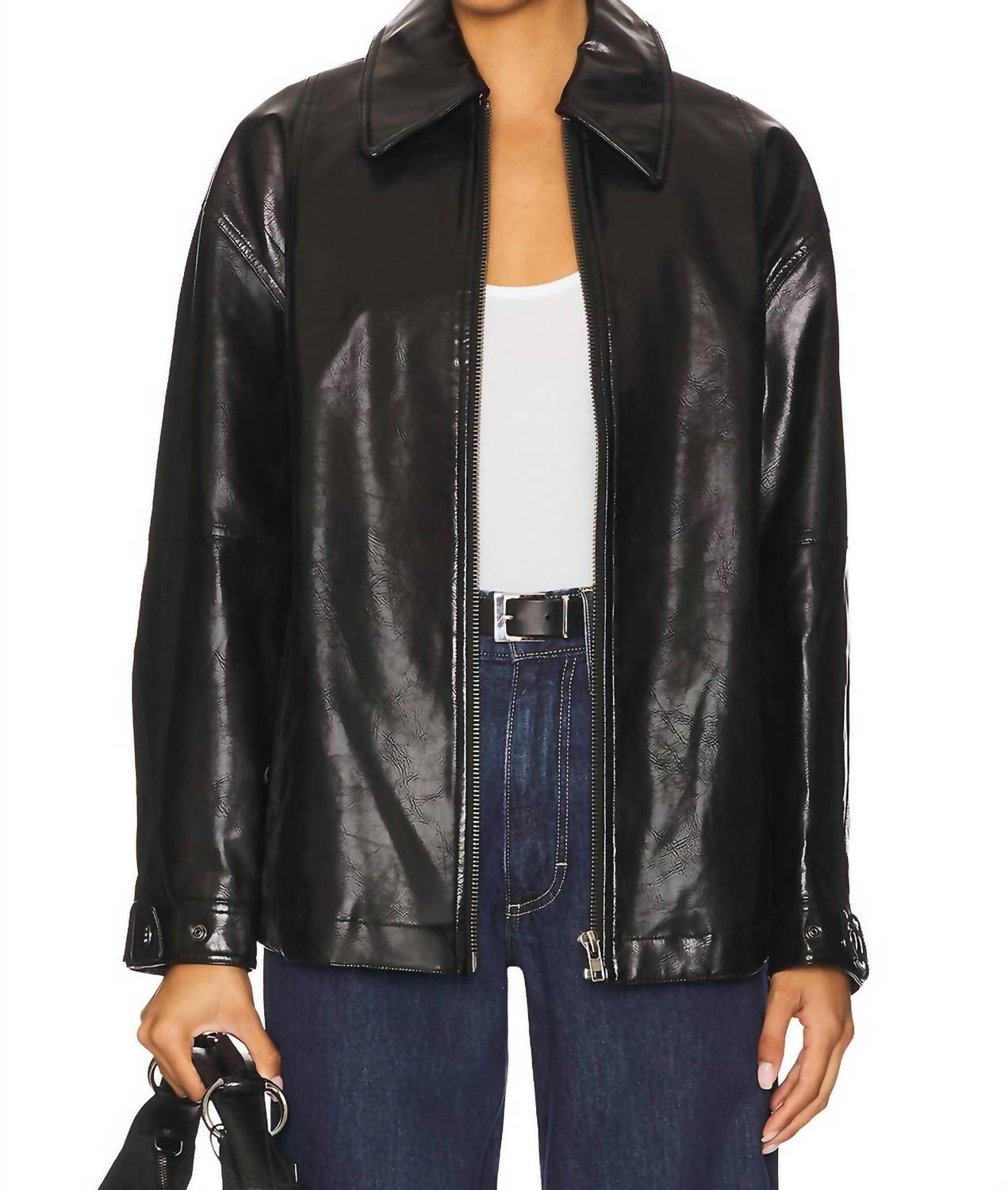 Free People - Sloane Vegan Leather Jacket