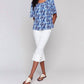 Charlie B - Lily Print Off Shoulder Knit Top