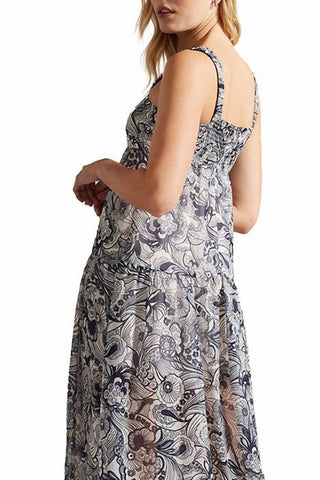 Ted Baker - Adlinah Square Neck Sleeveless Midi Dress