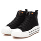 Xti - Women's Canvas Ankle Sneaker Boots