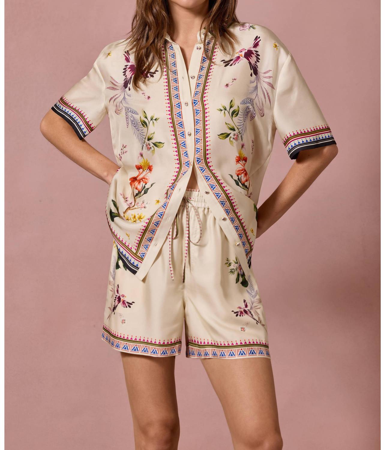 Johnny Was - Ophelia Button Down Camp Shirt