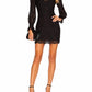 Generation Love - Lace Sheer Yoke Puff Sleeve Mini Dress