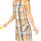 Eva Franco - Summer Plaid Shift Dress