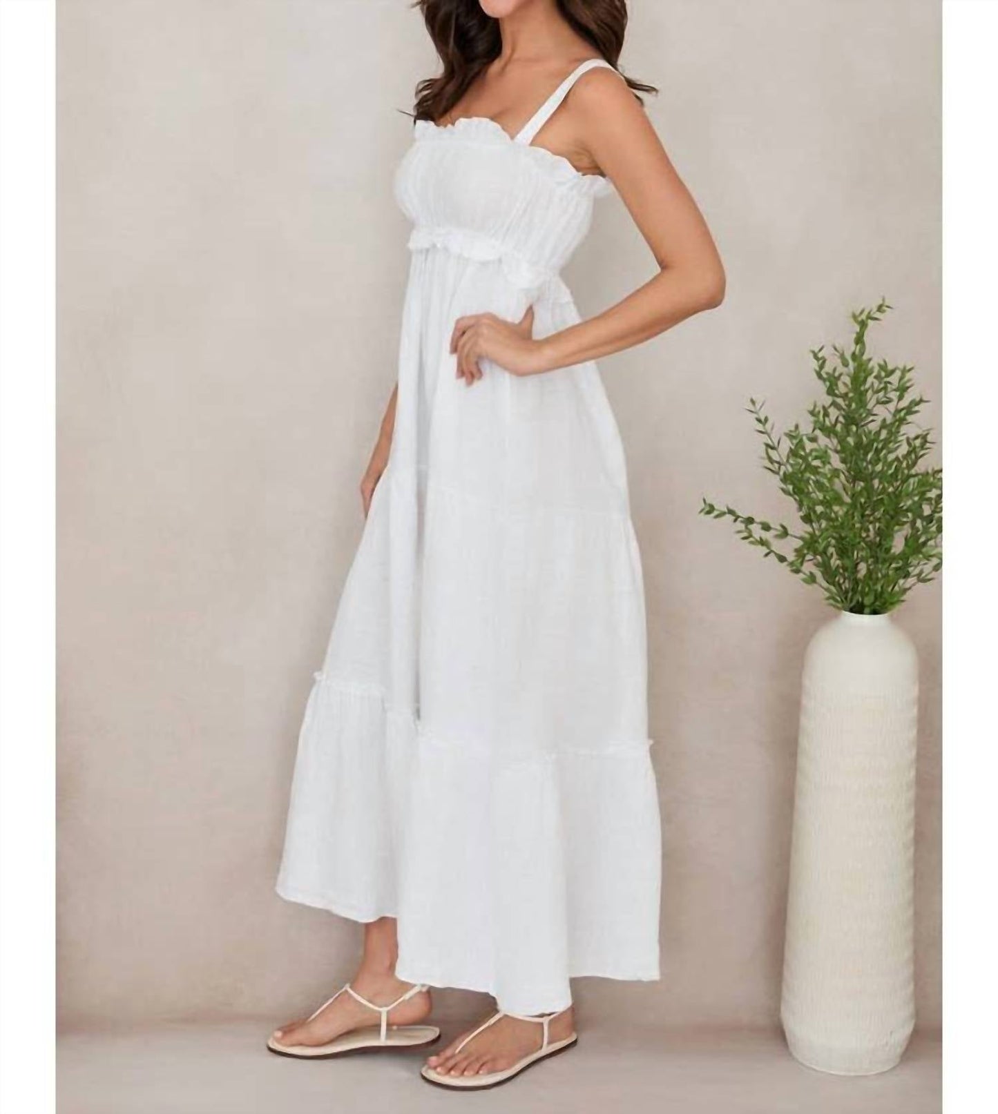 Milio Milano - Tiered midi dress