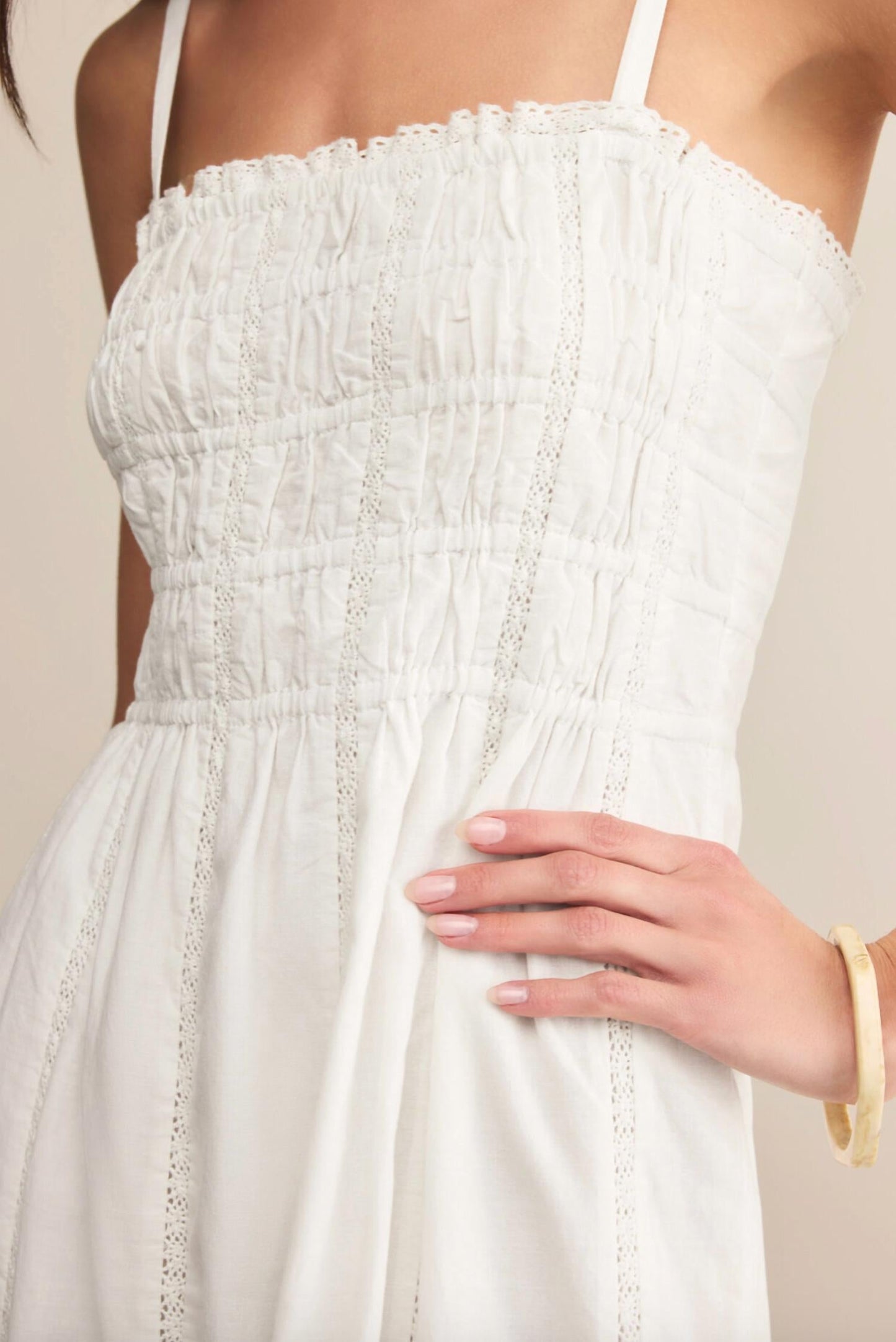 Z Supply - Dani Embroidered Midi Dress