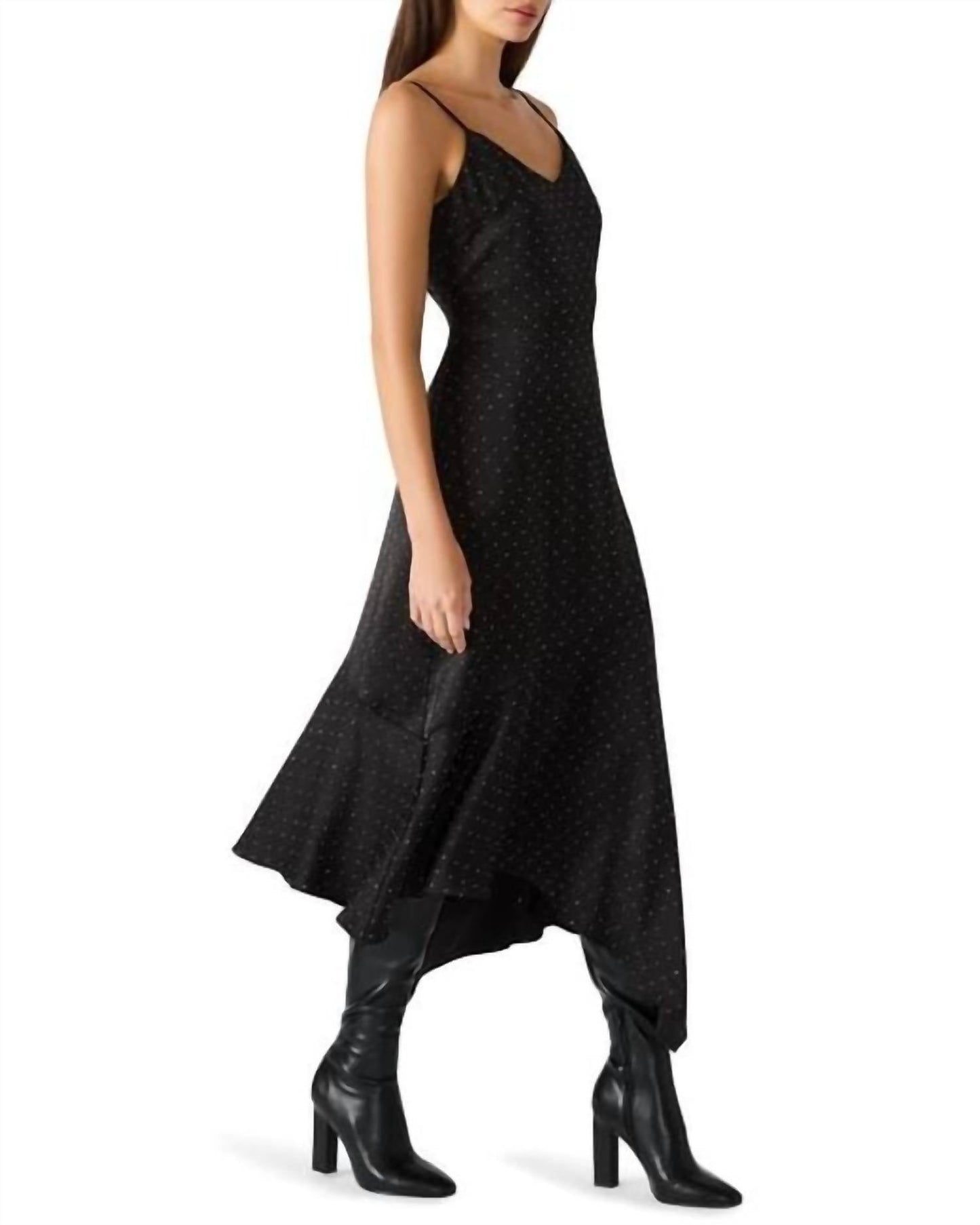 Steve Madden - Lucille Asymmetrical Midi Dress