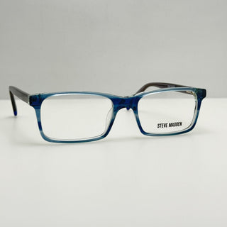 Steve Madden Eyeglasses Eye Glasses Frames Harken Blue Horn Crystal 50-16-135