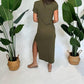 Bella Dahl - Knitted V-neck Maxi Dress