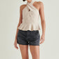 Steve Madden - Kosta Peplum Top