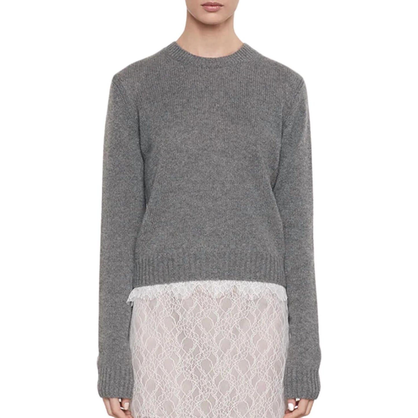 Enza Costa - Cashmere Easy Long Sleeve Crew