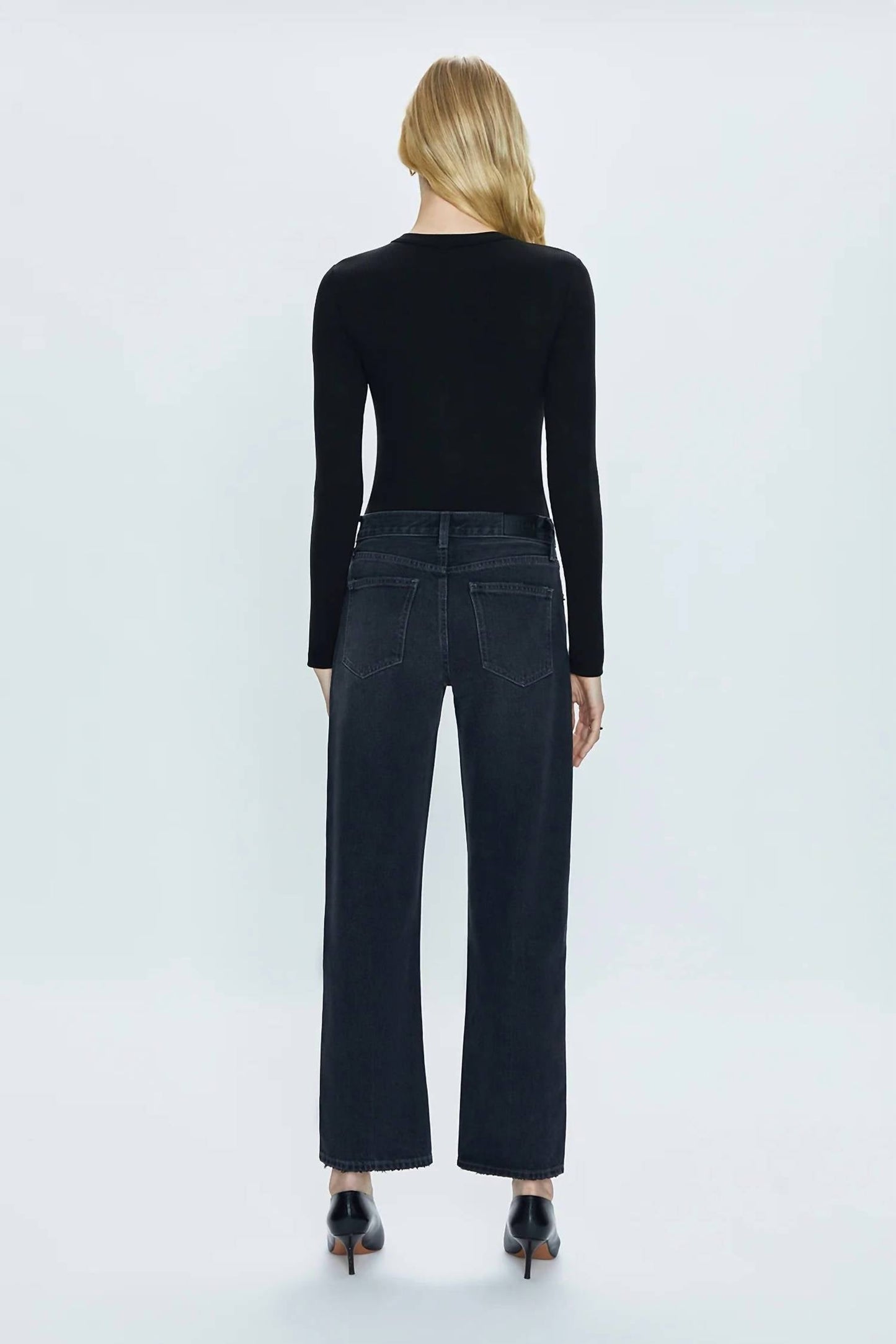 Pistola - Lexi Mid-Rise Bowed Straight Pant