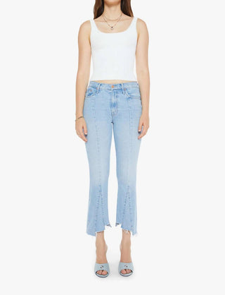 Mother - The Insider Fray Low-rise Stretch Crop Jeans