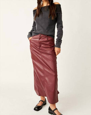 Free People - City Slicker Skirt