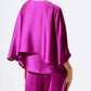 Joseph Ribkoff - Layered Batwing Sleeve Satin Top