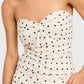 Amanda Uprichard - Soho Strapless Sweetheart Neckline Top