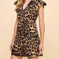 Tcec - Cheetah Printed Button Down Dress