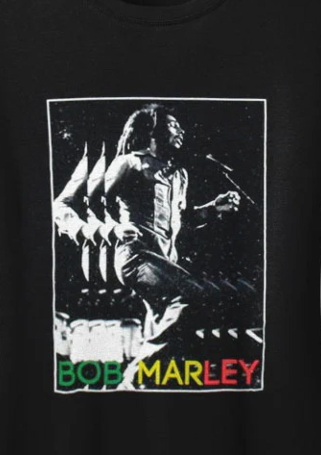 Bob Marley - Women's Live Repeat T-shirt