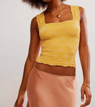 Free People - Golden Latte Love Letter Cami