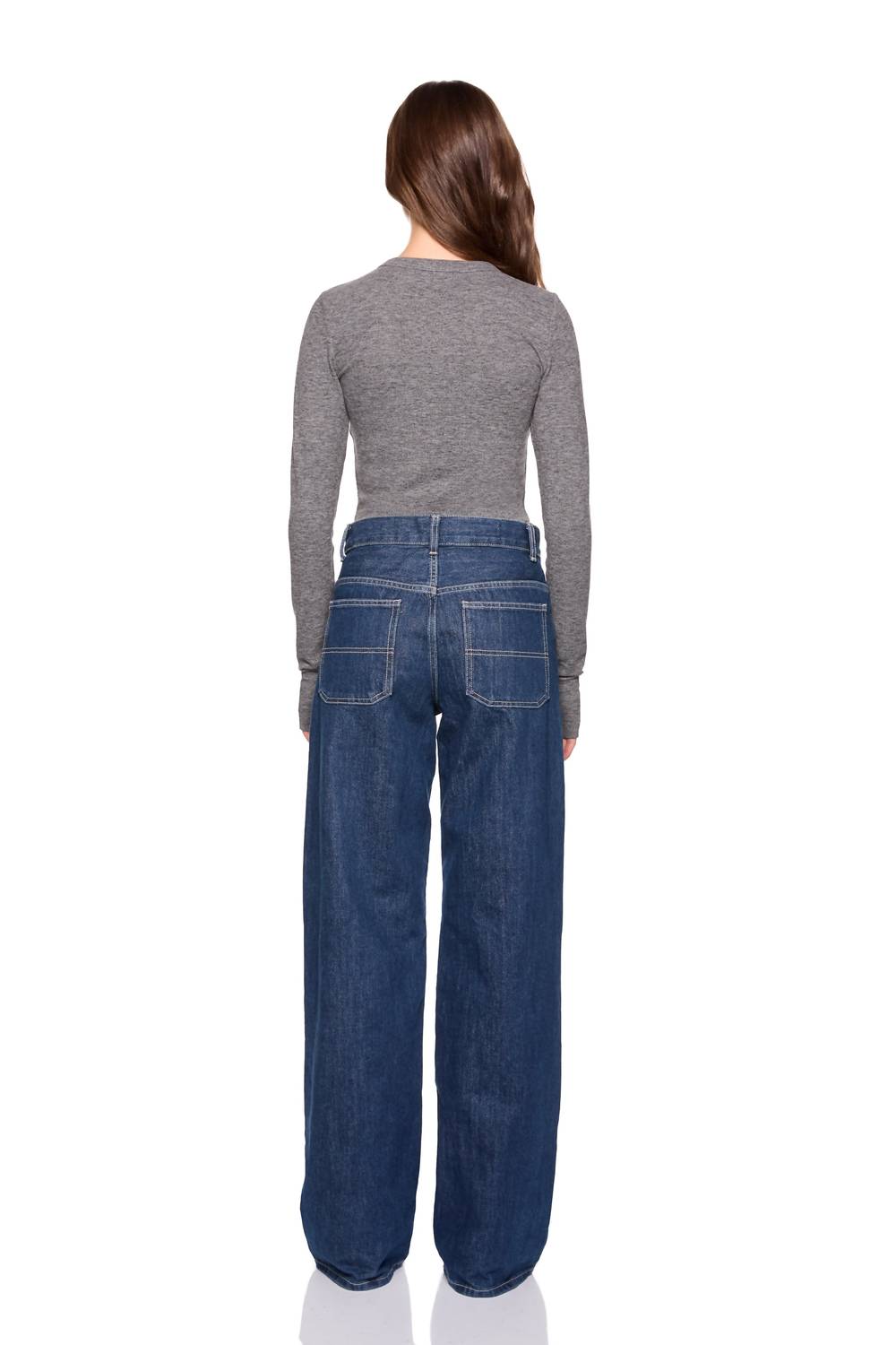 Susana Monaco - Fleece Crew Long Sleeve Top