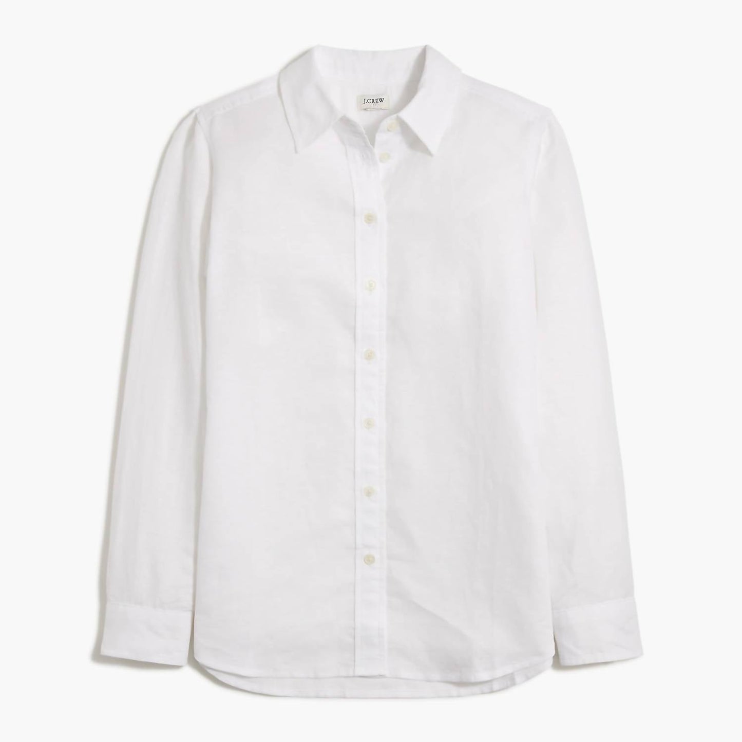 J.Crew - Women's Linen-blend Button-up Shirt