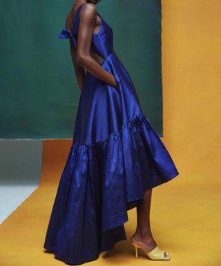 Amsale - Taffeta High Low Dress