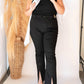 Vibrant - Amelia Front Slit Jeans