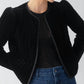 Sanctuary - Quilted Velvet Jacket