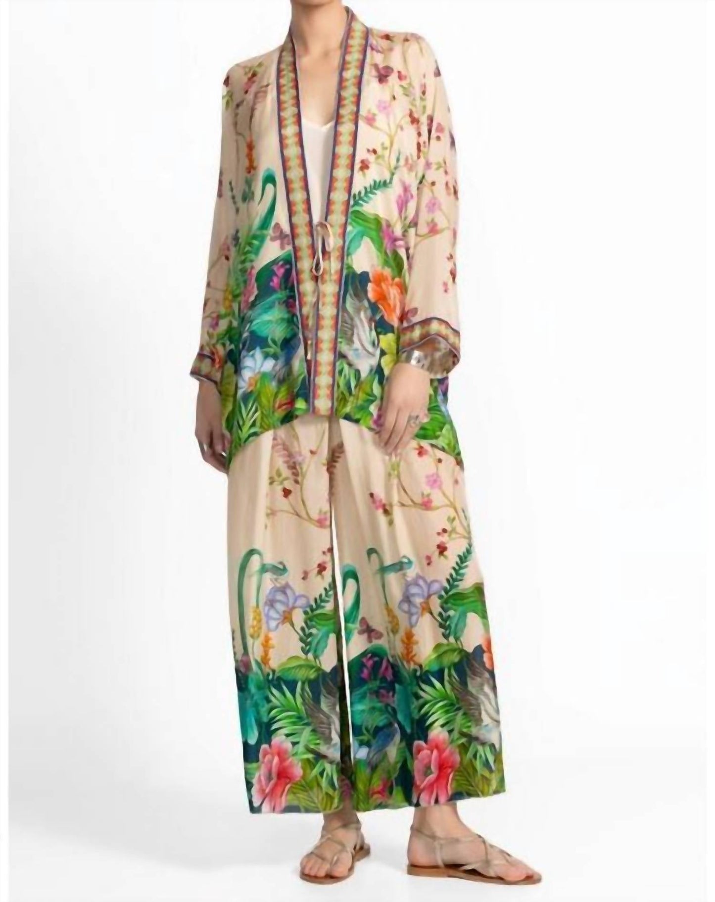 Johnny Was - SHAE PRINTED KIMONO D'Amour