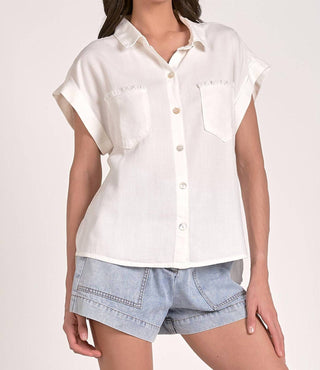 Elan - Short Sleeve Button Down Shirt