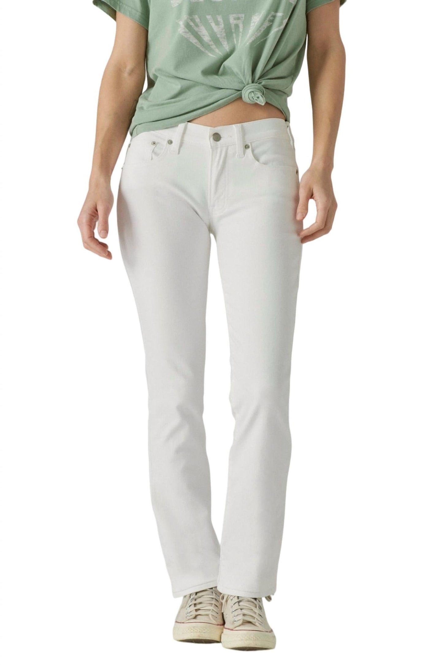 Lucky Brand - Mid Rise Sweet Straight Jeans