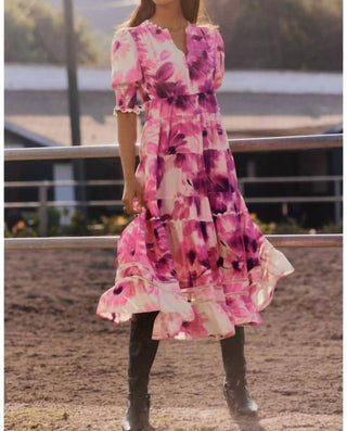 Johnny Was - DAPHNE TEA LENGTH DRESS