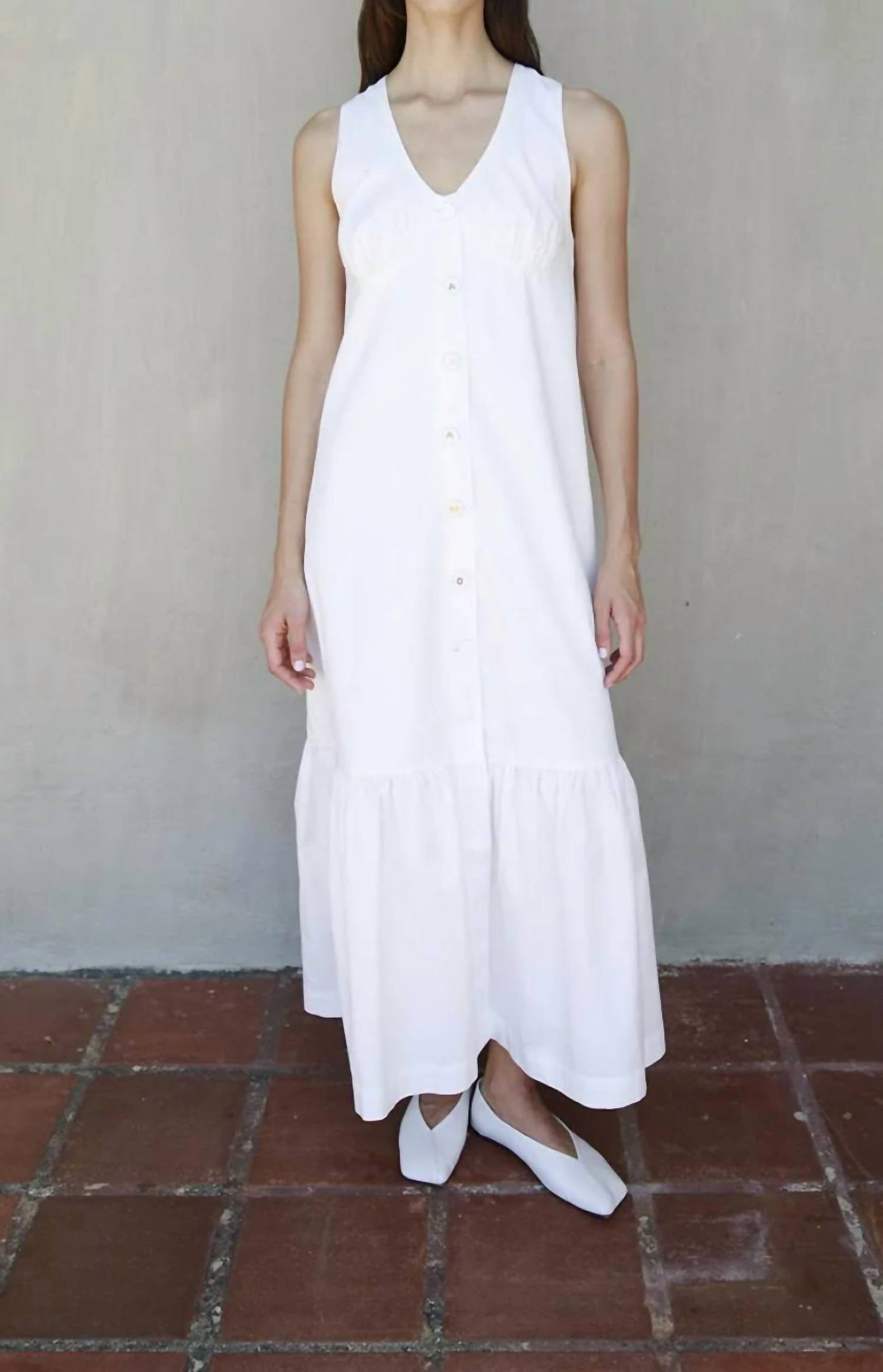Project Adamo - Adamo Button Front Maxi Dress