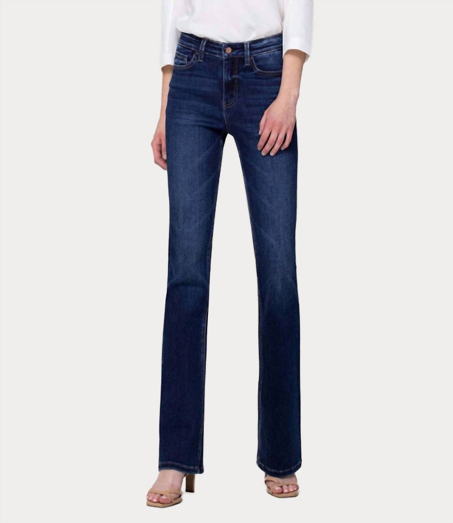 Vervet By Flying Monkey - Belle High Rise Bootcut Jeans - Plus
