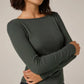 7Diamonds - Modal Ribbed Boatneck Top