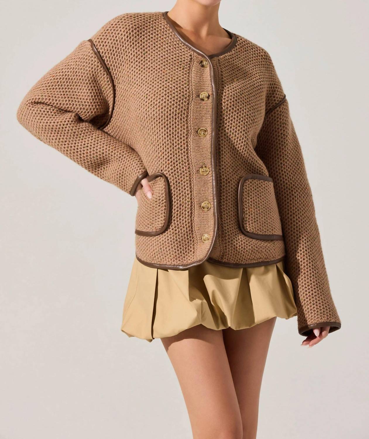 Astr - Kembrie Sweater Jacket