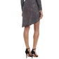 Donna Morgan - Asymmetric Hem Long Sleeve Party Dress