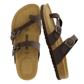 Cushionaire - Women's Luna Cork Footbed Sandals
